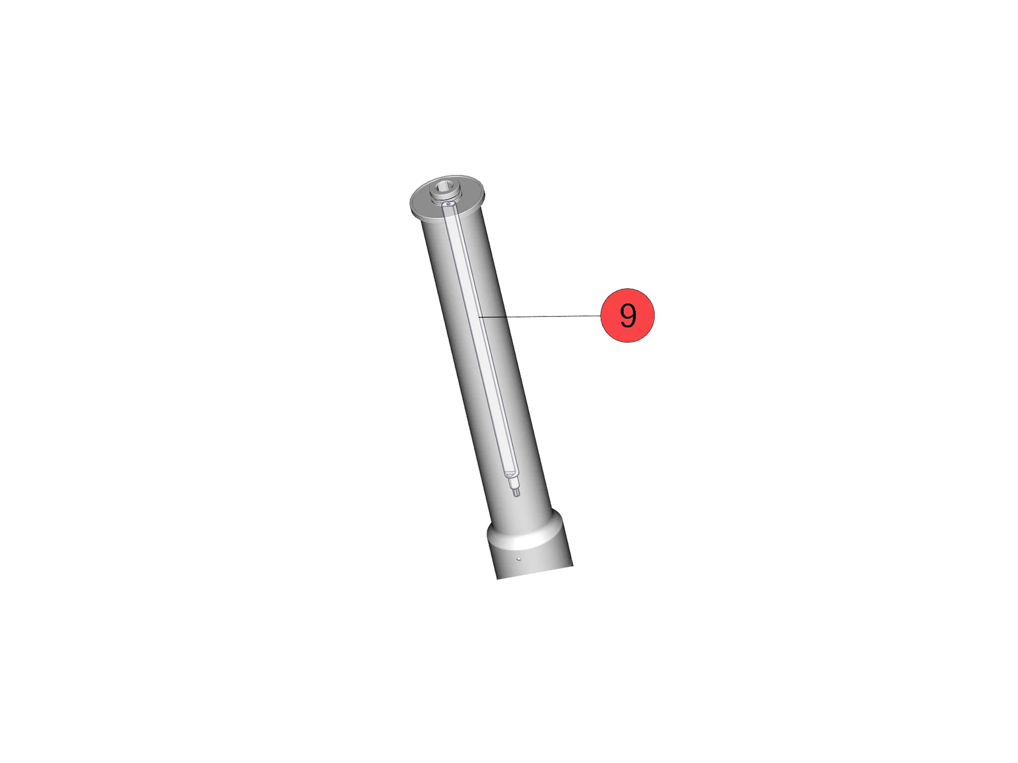 MTT Fork Lockout Shaft