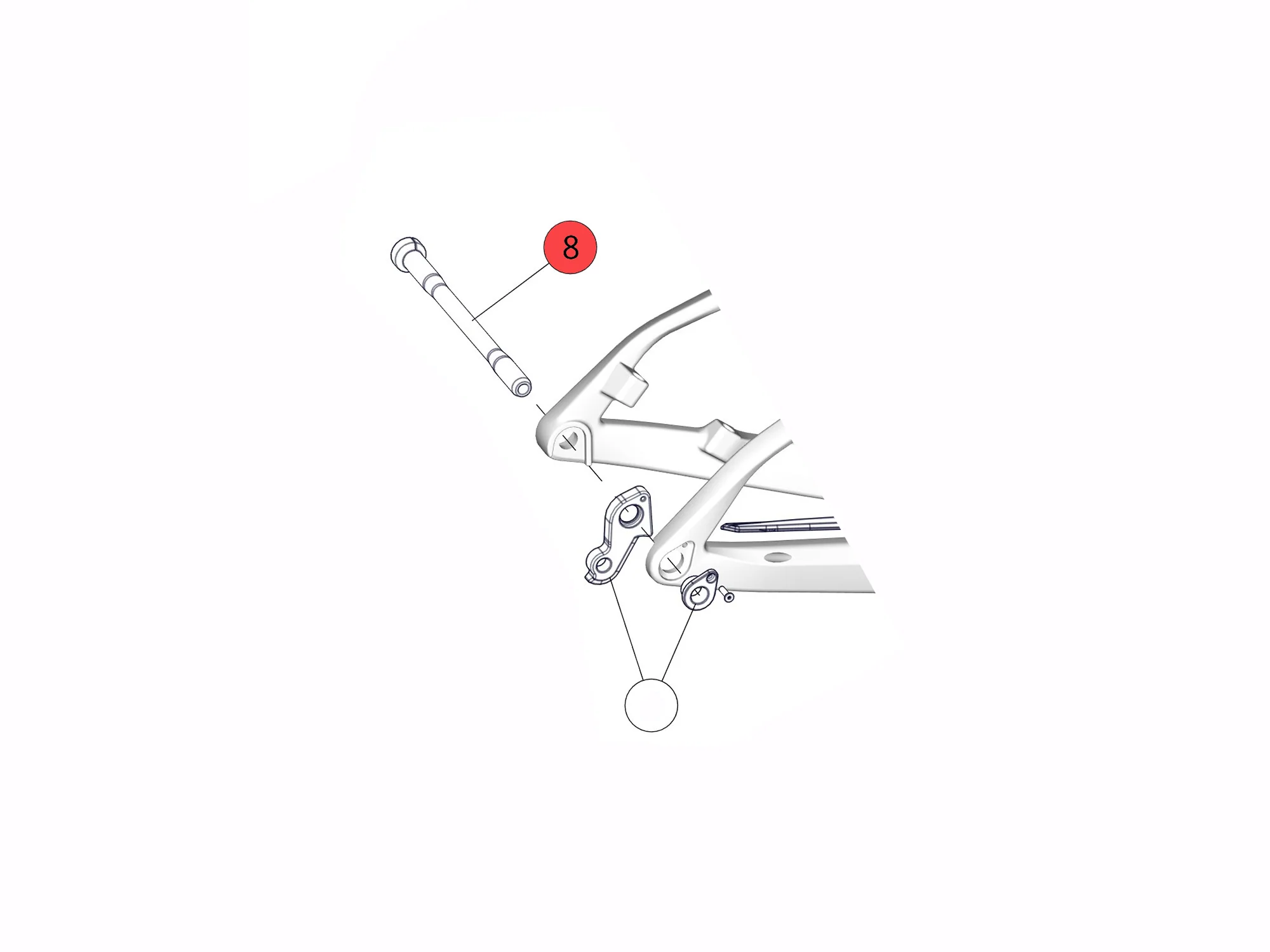 Thru Axle Kit - No 6 - Image 2